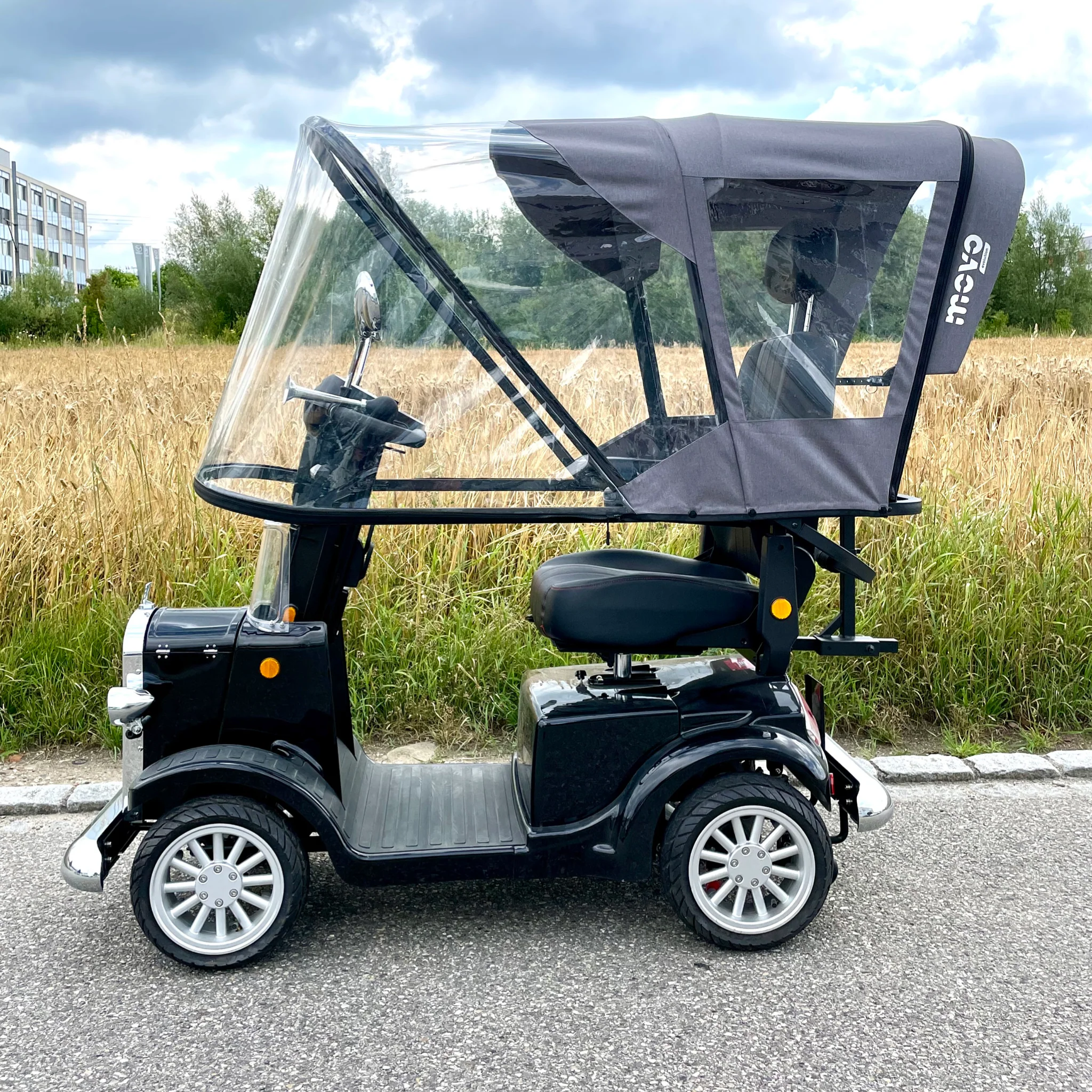 Sonnen- Regendach Elektromobile